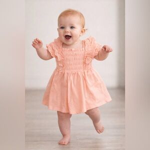 Amazon Essentials - Sofia Grainge Toddler Pink Ruffle Dress 3-6 Months NWT